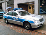 voiture de police allemande